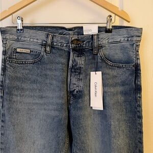 NWT Calvin Klein Relaxed Fit Blue Jeans